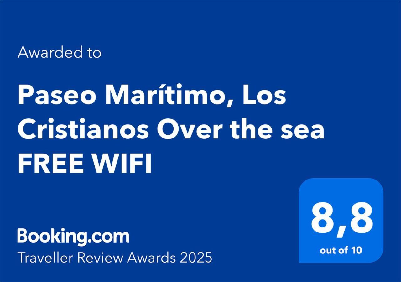 Paseo Maritimo, Los Cristianos Over The Sea Free Wifi アロナ エクステリア 写真